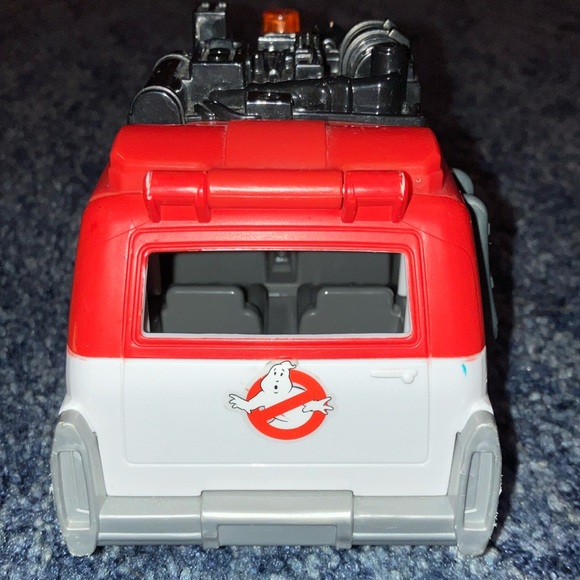 Red and White Emergency Toy Vehicle with Ghostbusters Logo and Stay Puft. - Picture 4 of 9